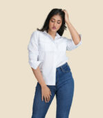 Pocked Detailed Basic Shirt