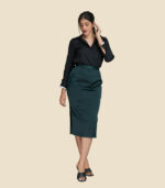 Tight Midi Skirt - Image 2