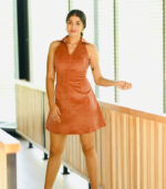 Corduroy Short Dress