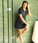 Puff Sleeved Printed Mini Dress - Image 3