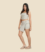 Asymmetric Layered Skort - Image 4
