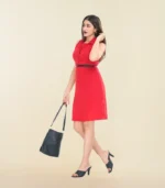 Button Down Sleeveless Dress - Image 2