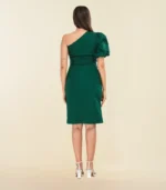One Shoulder Midi Dress - Image 4