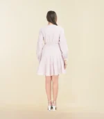 Flared Mini Dress - Image 3