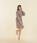 Long Sleeves Formal Dress - Image 4